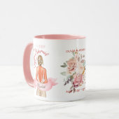 Bridesmaid Karikatur Vorschlag Danke, Custom Tasse (Vorderseite Links)