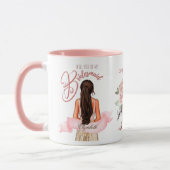 Bridesmaid Karikatur Vorschlag Danke, Custom Tasse (Links)