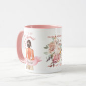 Bridesmaid Karikatur Vorschlag Danke, Custom Tasse (Vorderseite Links)