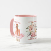 Bridesmaid Karikatur Vorschlag Danke, Custom Tasse (Vorderseite Links)