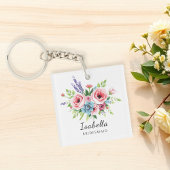 Bridesmaid keychain, Anniversary gift, elegant Schlüsselanhänger