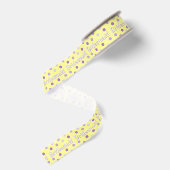 Bridesmaid Lila Polka Dot Ripsband (Rückseite)