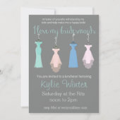 Bridesmaid Luncheon Einladung (Vorderseite)
