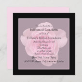 Bridesmaid Luncheon Einladung (Vorne/Hinten)