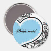 Bridesmaid Magnet (Vorderseite/Rückseite)