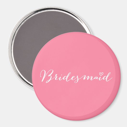 Bridesmaid Magnet (Vorderseite/Rückseite)