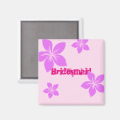 Bridesmaid Magnet (Vorderseite/Rückseite)