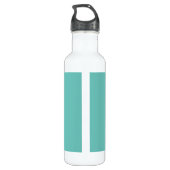 Bridesmaid Monogramme Hochzeitsgeschenk Gefallen A Edelstahlflasche (Rückseite)