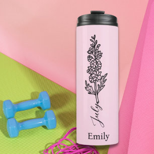Bridesmaid Name Larkspur Juli Blume Thermosbecher