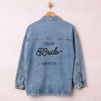 Bridesmaid Name Team Bride