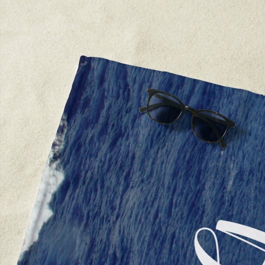 Bridesmaid Ocean Waves Beach Handtuch (Beispiel)