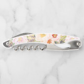 Bridesmaid Personalisiert Blush Peony Chalkboard Kellnermesser (Rückseite)