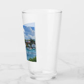 Bridesmaid Personalisiert Island Life Glas (Links)