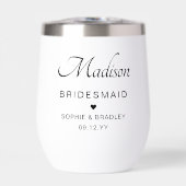 Bridesmaid Personalisiert Name Wedding Party (Vorderseite)