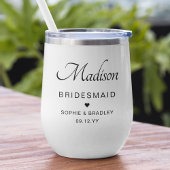 Bridesmaid Personalisiert Name Wedding Party