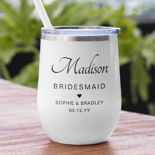 Bridesmaid Personalisiert Name Wedding Party