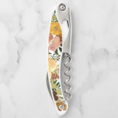 Bridesmaid Personalisierter Herbstgarten Kellnermesser (Rückseite)