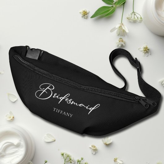 Bridesmaid Personalized Chic Bachelorette Party Bauchtasche
