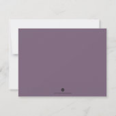BRIDESMAID PROPOSAL card, Fall Greenery Einladung (Rückseite)
