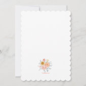 Bridesmaid Request Card Einladung (Rückseite)