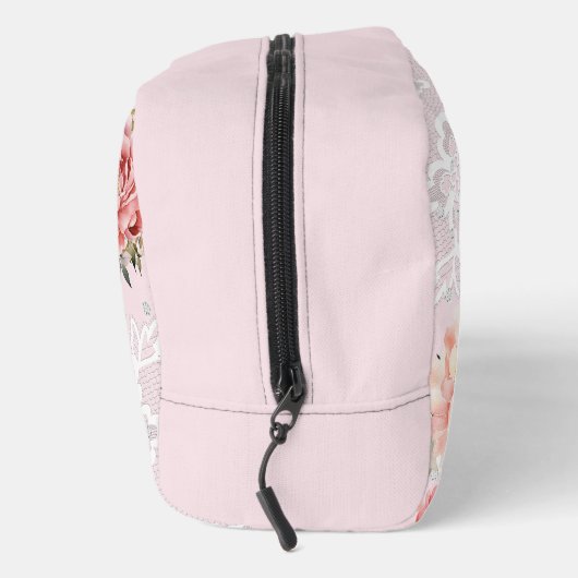 Bridesmaid rosa Blumensträuße Waschbeutel (Rechts)