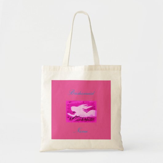 Bridesmaid rosa mermaid tragetasche (Vorne)
