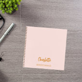 Bridesmaid-Rosa Notizblock