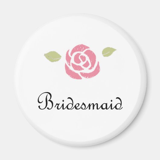 Bridesmaid-Rose Magnet (Vorne)