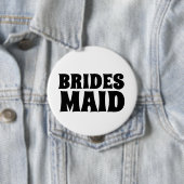 BRIDESMAID Round-BUTTON-ABZEICHEN Button (Beispiel)