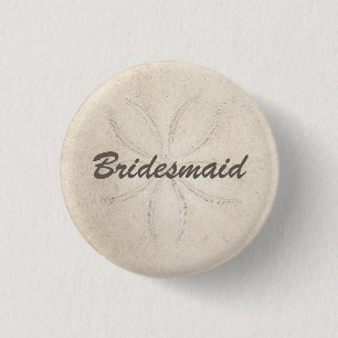 Bridesmaid-Schaltfläche für die Beachsernähe Button
