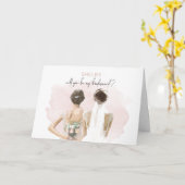 Bridesmaid - Shelby Note Card Karte (Gelbe Blume)
