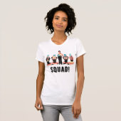 Bridesmaid T - Shirt Bride Squad (Vorne ganz)