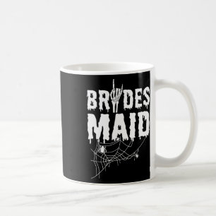 Bridesmaid Team Brautjungfrau von Horror Halloween Kaffeetasse