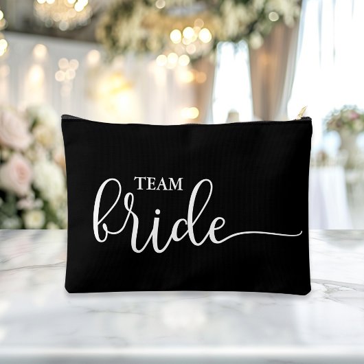 Bridesmaid - Team Bride! Geschenkname Zubehörtasche