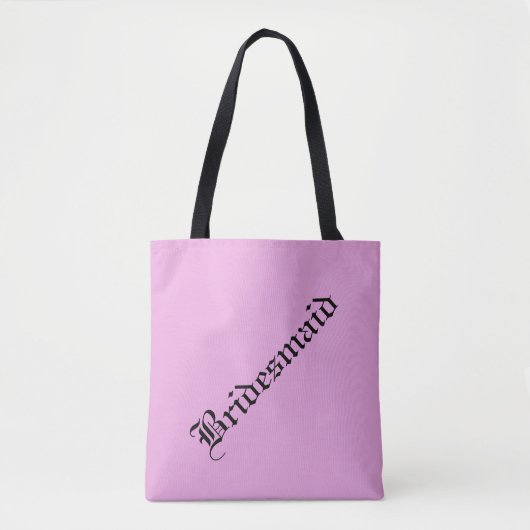 Bridesmaid Tote Bag Tasche (Vorderseite)