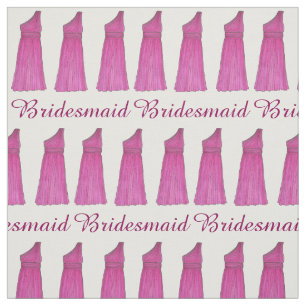 Bridesmaid Trauzeugin Dress Brautparty Gown Stoff