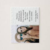 Bridesmaid / Trauzeugin Vorschlag Einfaches Foto Puzzle (Vertikal)