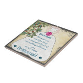 Bridesmaid Vielen Dank, dass Sie das Kinderkleid m Fliese (Seite)