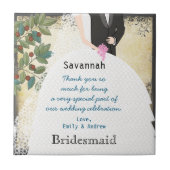 Bridesmaid Vielen Dank, dass Sie die Kile Gown Tre Fliese (Vorderseite)