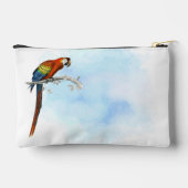 Bridesmaid Vintage Parakeet Zubehörtasche (Rückseite)