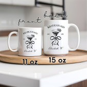 Bridesmaid Vorschlag Tasse | Benutzerdefiniertes B