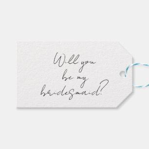 Bridesmaid-Vorschlag: Werden Sie meine Brautjungfr Geschenkanhänger
