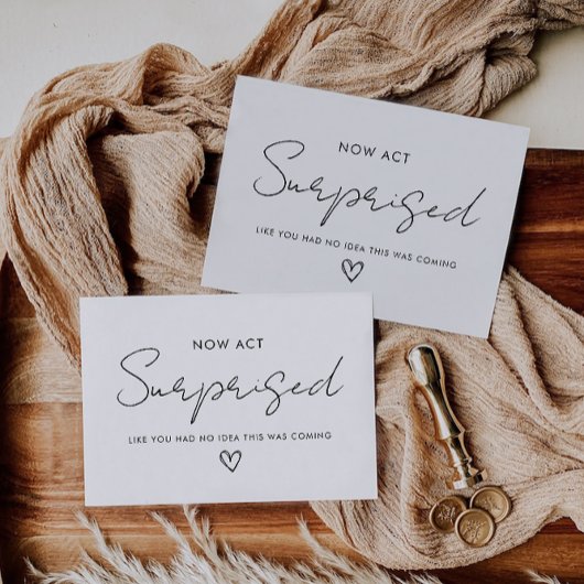 Bridesmaid-Vorschlag wird nun überrascht, Einladung