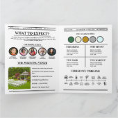 Bridesmaid Vorschlag Zeitung Einmalige Trauzeugin Karte (Innenseite)