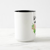 Bridesmaid Watercolor Personalisiert Tasse (Zentrum)
