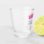 BRIDESMAID WEDD PARTY SHOT GLASS SCHNAPSGLAS (Links)
