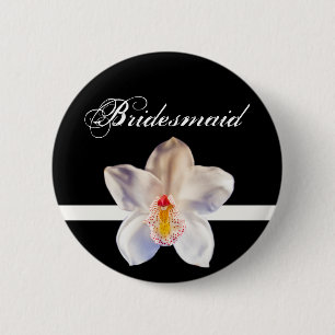 Bridesmaid Wedding ID Abzeichen Button
