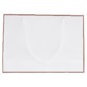 Bridesmaid Wedding Vielen Dank mit Namen Große Geschenktüte (Rückseite)