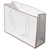 Bridesmaid Wedding Vielen Dank mit Namen Große Geschenktüte (Rückseite Schrägansicht)