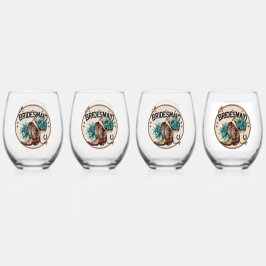 Bridesmaid Weinglas Ohne Stiel